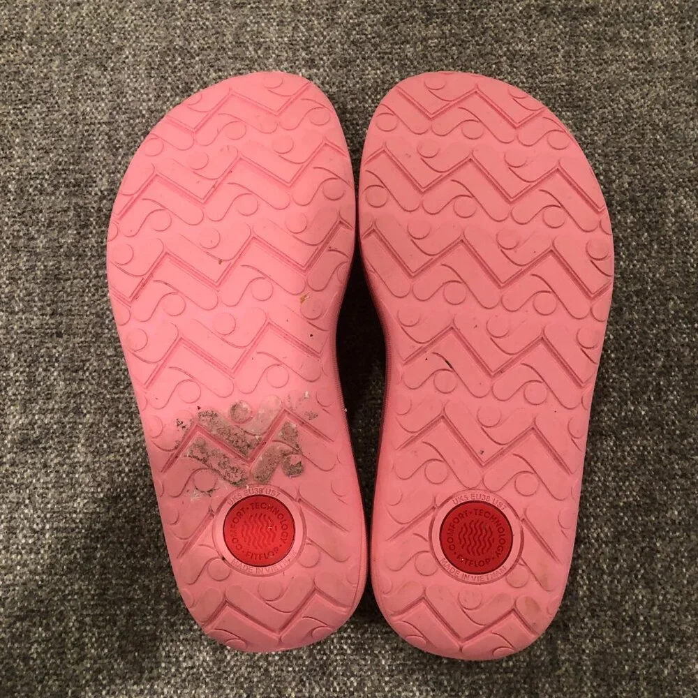 Fitflop RELIEFF Recovery Sandals, Pink Perfect Size Wms 7 - Picture 5 of 6